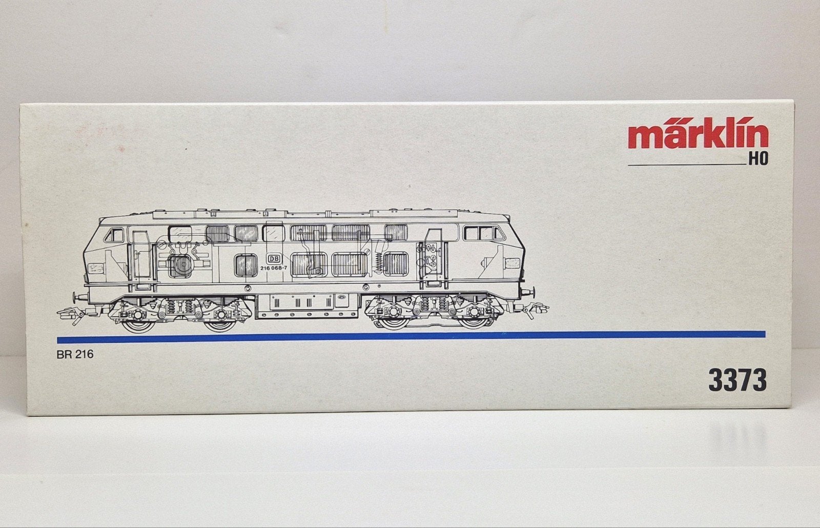 Märklin H0 3373 diesellocomotief BR 216 DB, nieuw., Wisselstroom, Locomotief, Ophalen of Verzenden, Zo goed als nieuw