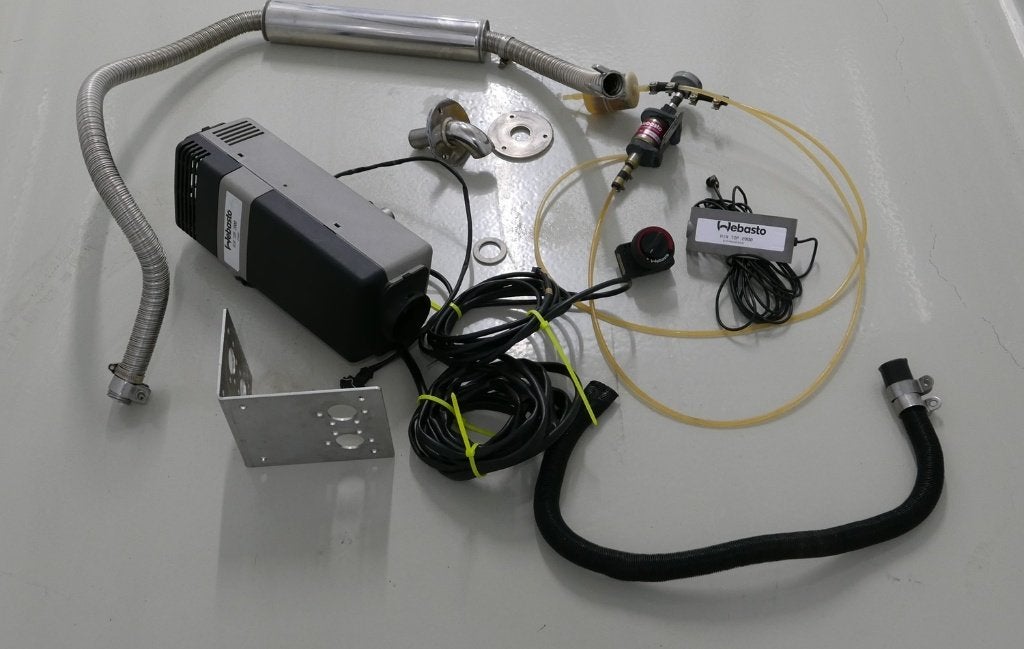 Webasto 2000 airtop compleet, Ophalen of Verzenden, Gebruikt, Overige typen, Zeilboot of Motorboot