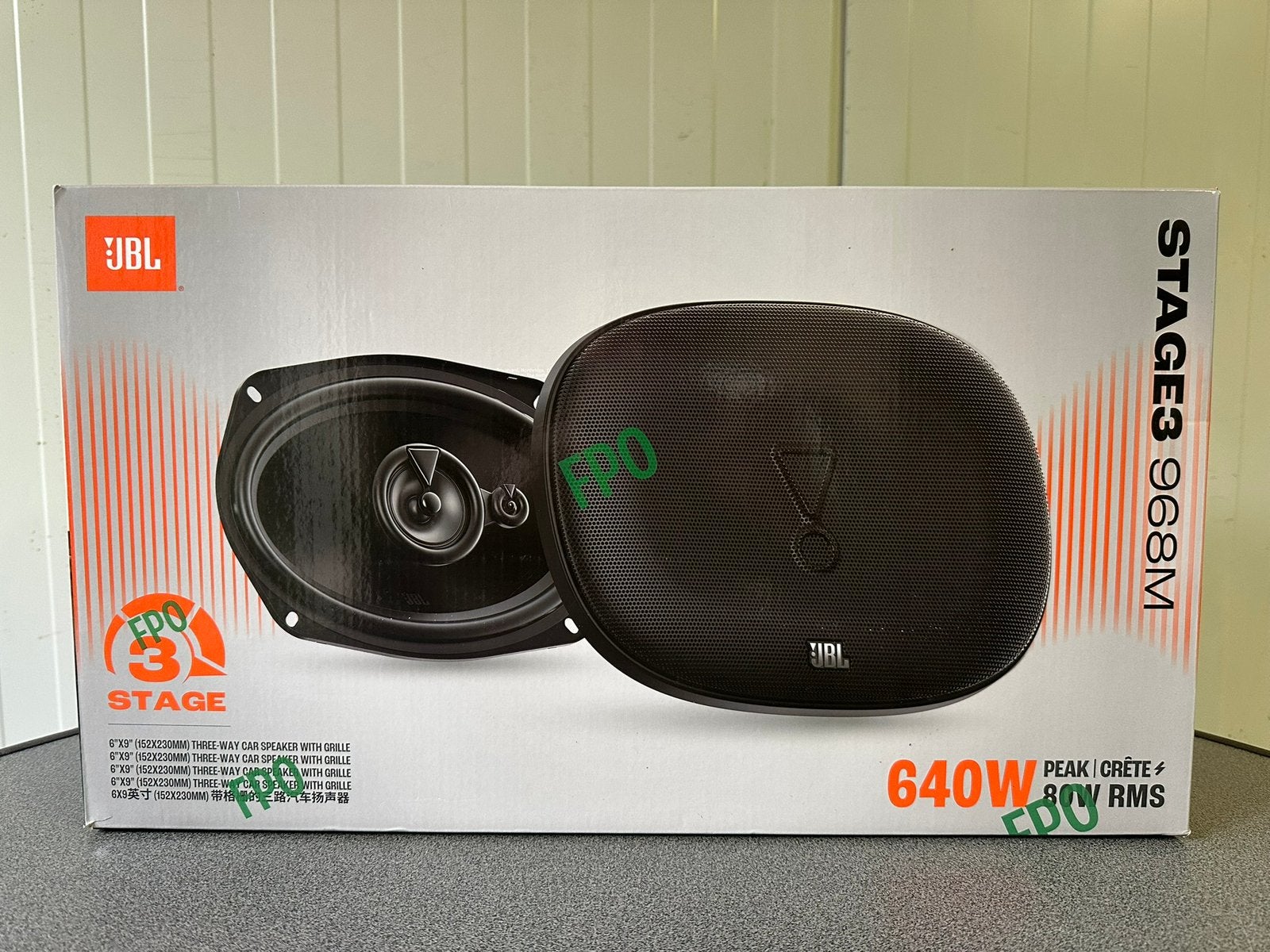JBL Stage 3 968M Autospeakers ovalen speakers, Ophalen of Verzenden, Zo goed als nieuw