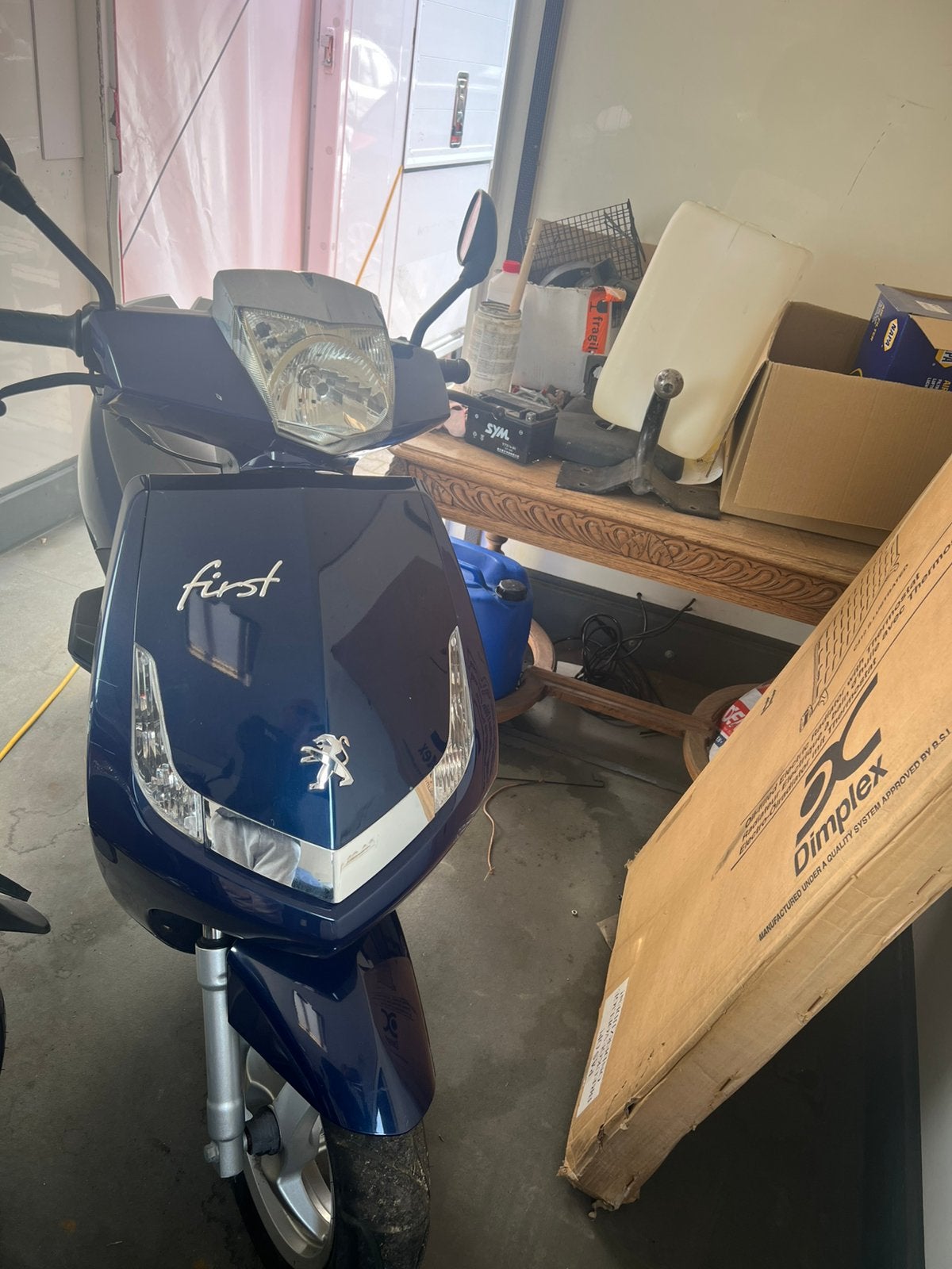 Peugeot snorscooter E vivacity electrisch, Ophalen of Verzenden, Zo goed als nieuw, Benzine, Vivacity