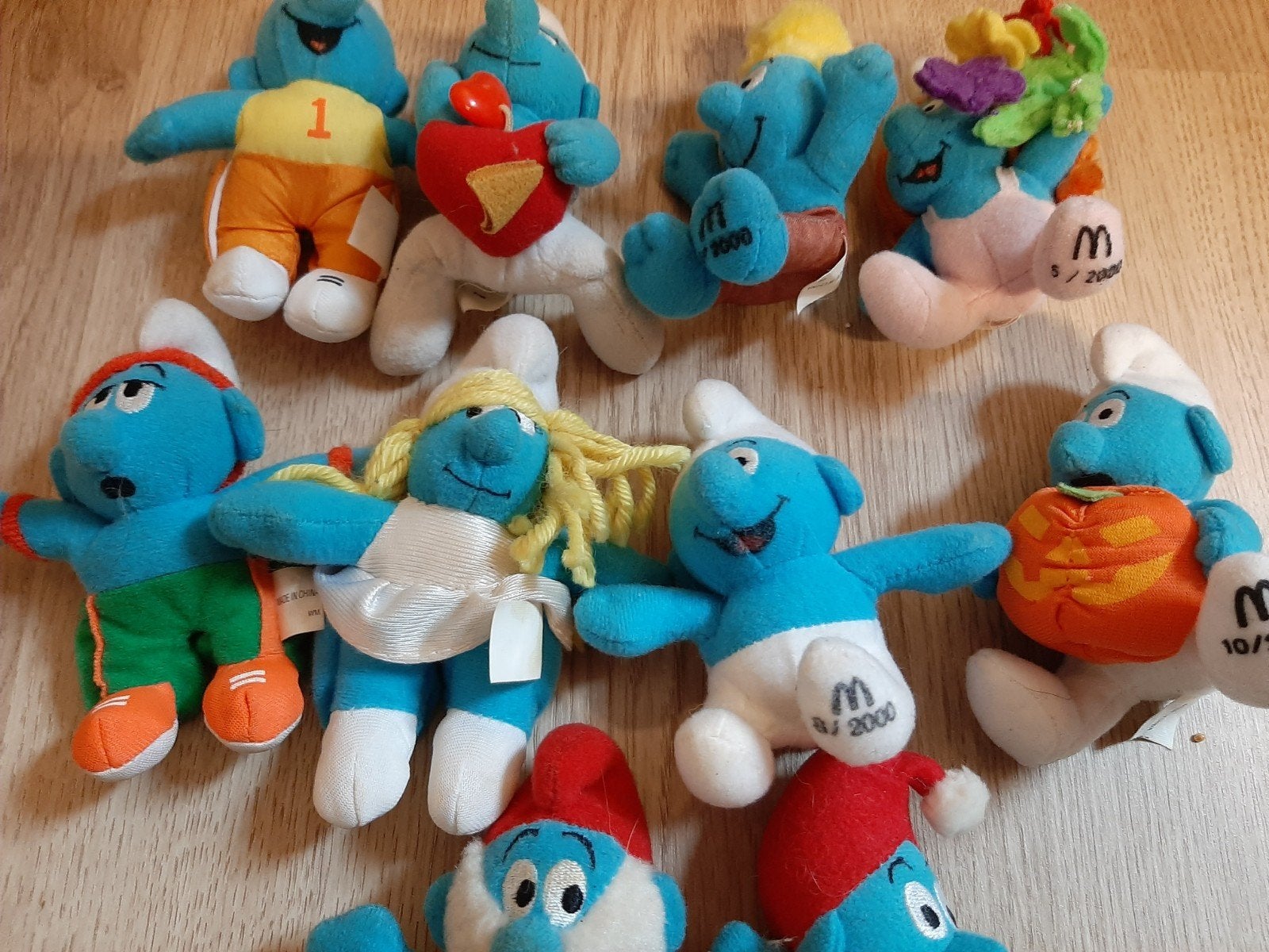 Mcdonalds 2000 Smurfen knuffeltjes, Ophalen of Verzenden