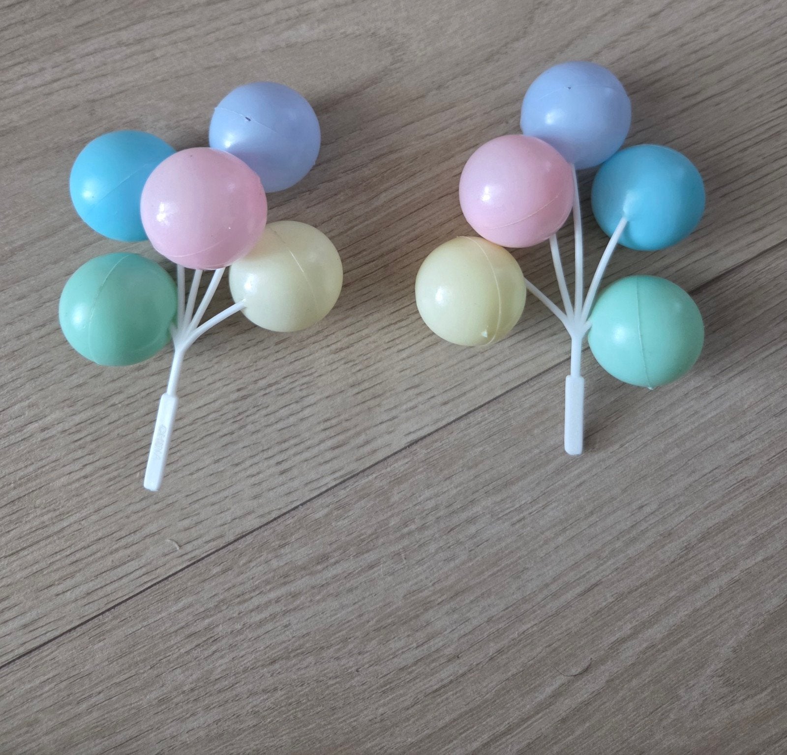 Leuke taartversiering ballonnen set, Ophalen of Verzenden, Nieuw, Taarten, Versiering