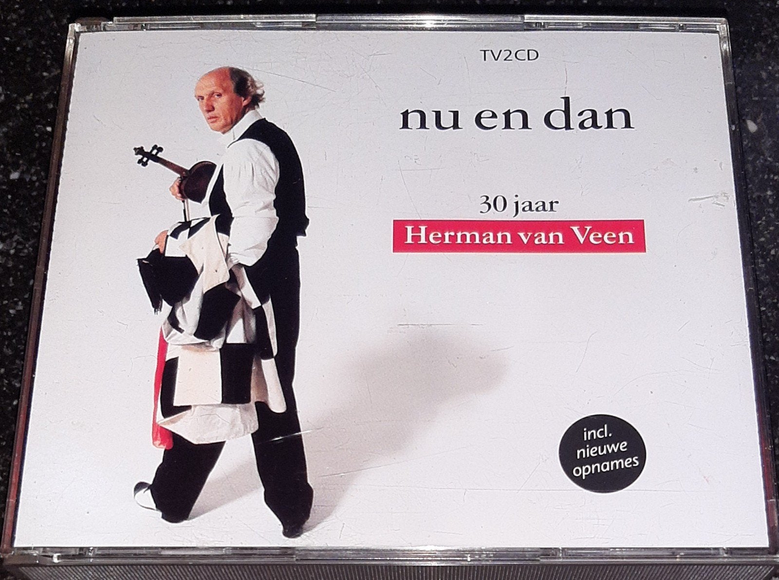 Nu en dan 30 jaar Herman van Veen 2cdbox, Cd's en Dvd's, Cd's | Nederlandstalig, Ophalen of Verzenden, Zo goed als nieuw, Cabaret of Kleinkunst