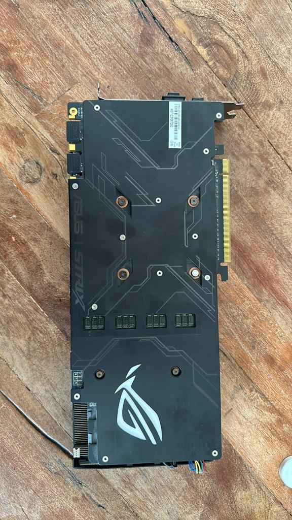 ASUS ROG Strix GeForce GTX 1080 A8G Gaming Videokaart, Ophalen, PCI-Express 3, Gebruikt, HDMI