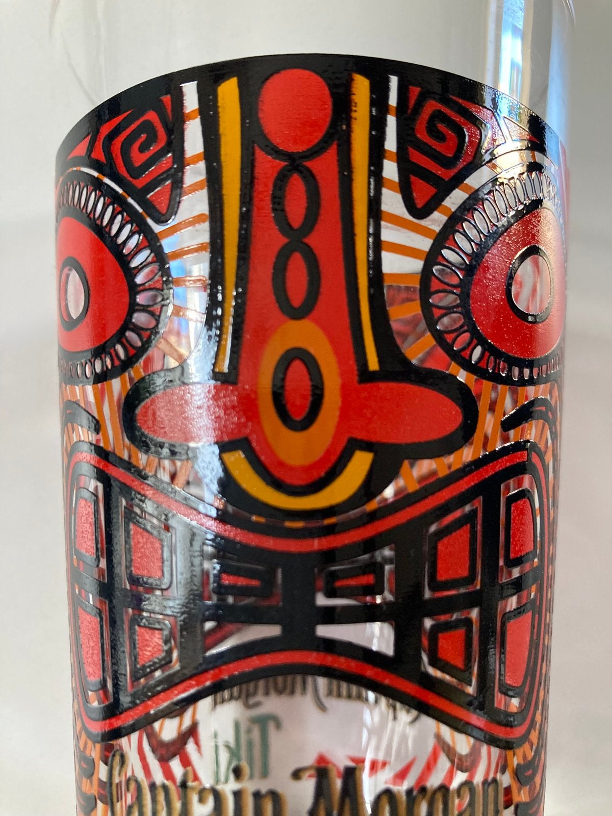 Glas Tiki Captain Morgan Rum Cocktail glas, Ophalen