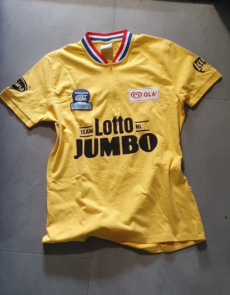 Wielershirt Team Lotto Jumbo NL (niet gedragen), Verzenden, Nieuw, L, Bovenkleding