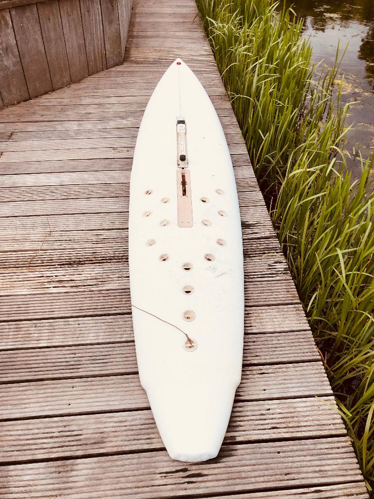 surfplank, Watersport en Boten, Windsurfen, 250 tot 300 cm, Gebruikt, Met vin(nen), Plank