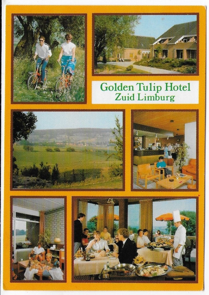 ak23 Epen Limburg Golden Tulip Hotel ongelopen Ansichtkaart, Ophalen of Verzenden, Voor 1920, Limburg