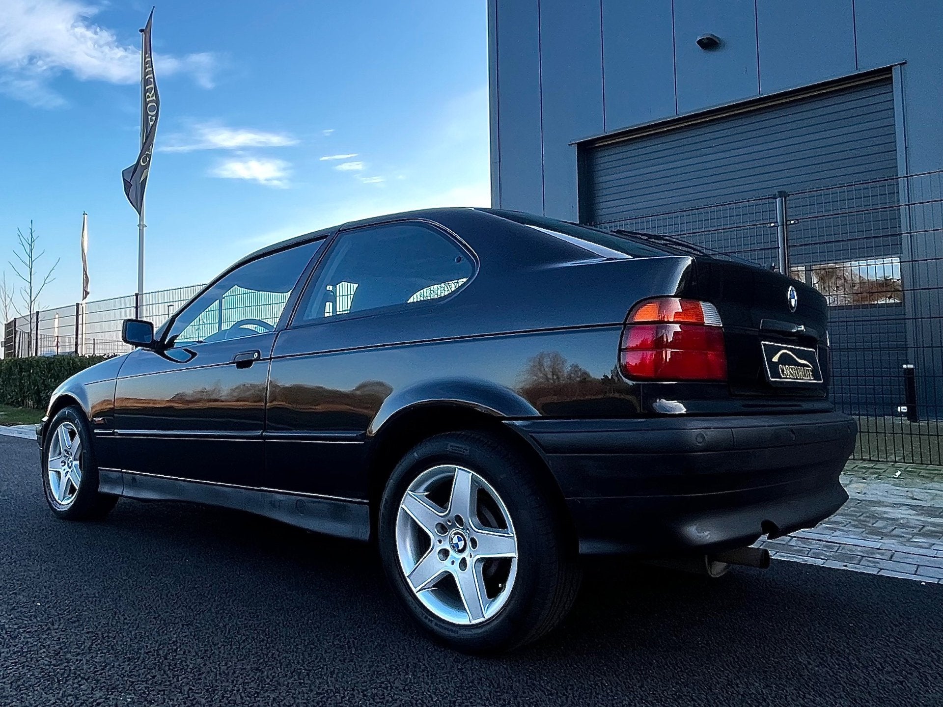 BMW 3-serie Compact 316i ( Automaat ), Auto's, BMW, Automaat, Gebruikt, Zwart, Bedrijf