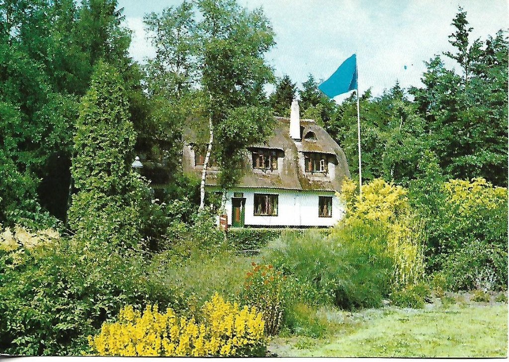 Appelscha- -Us Blau Hiem., Ophalen of Verzenden, 1960 tot 1980, Gelopen, Friesland