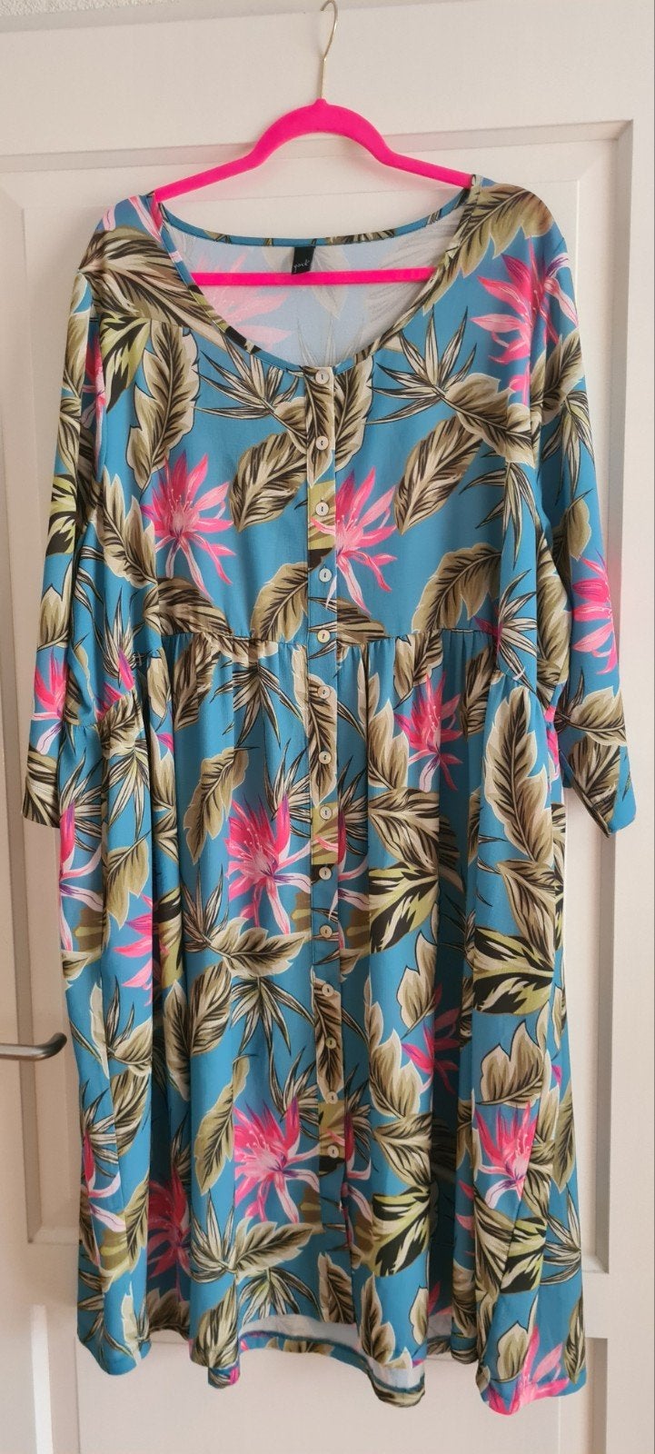 YOEK prachtige NIEUWE A-lijn tuniek jurk maat 50/52/54🌴, Kleding | Dames, Yoek, Jurk, Nieuw, Verzenden