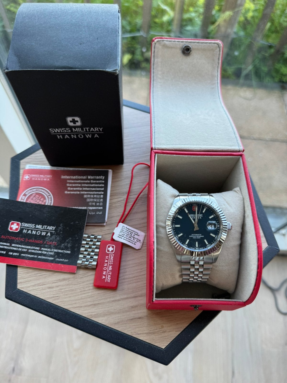Swiss Military Hanowa Land SMWGL0002102 Diligenter Horloge, Ophalen of Verzenden, Zo goed als nieuw