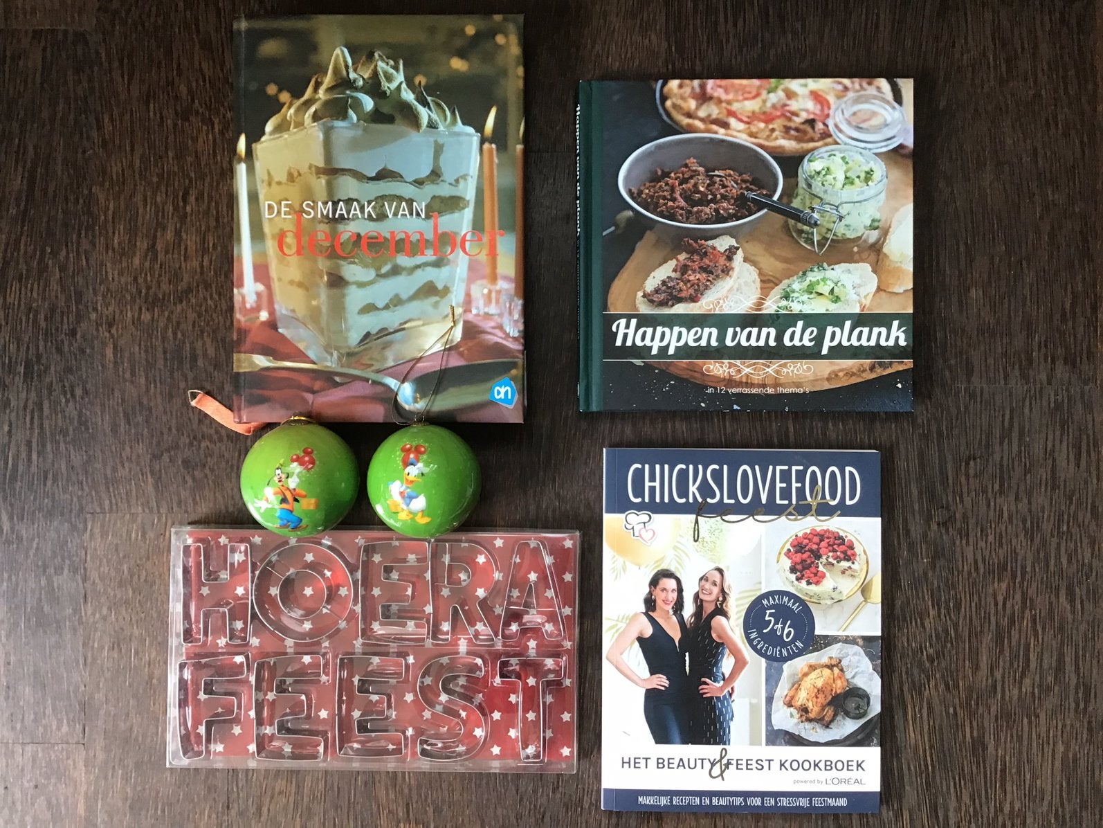 De smaak van December - Happen van de plank - Chickslovefood, Boeken, Ophalen of Verzenden, Zo goed als nieuw, Nederland en België