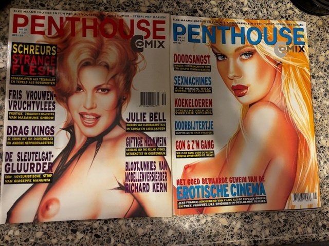 Collectie Penthouse Comix, Boeken, Meerdere stripboeken, Ophalen of Verzenden, Zo goed als nieuw