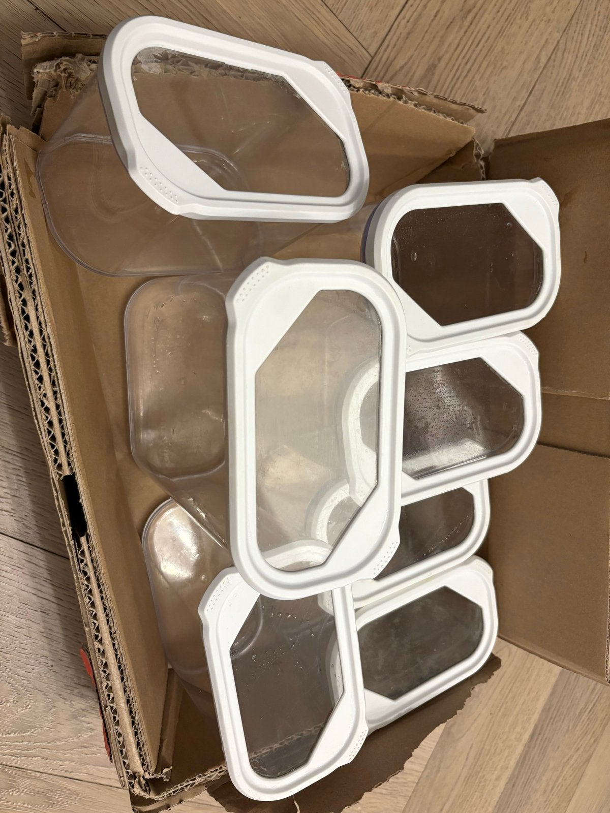 Silvercrest vershoudbakjes van Lidl, Kunststof, Ophalen of Verzenden, Wit, Overige merken
