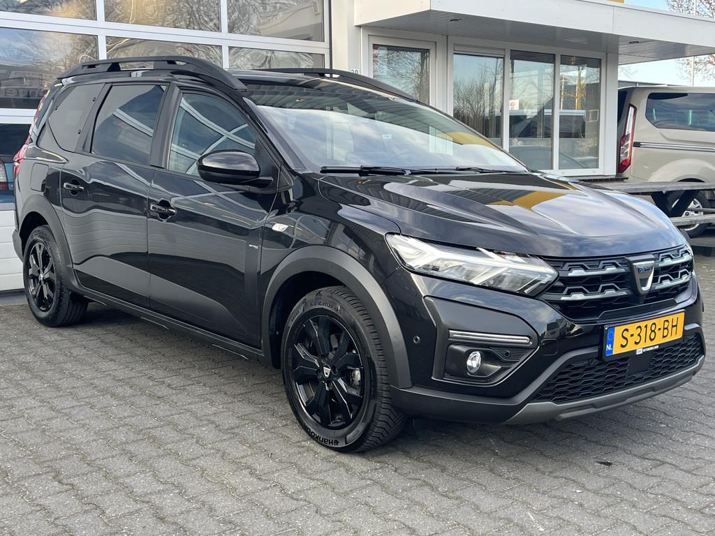 Dacia Jogger 1.0 TCe 110 Extreme 7p. Camera Cruise control S, Stof, Gebruikt, 7 stoelen, Zwart
