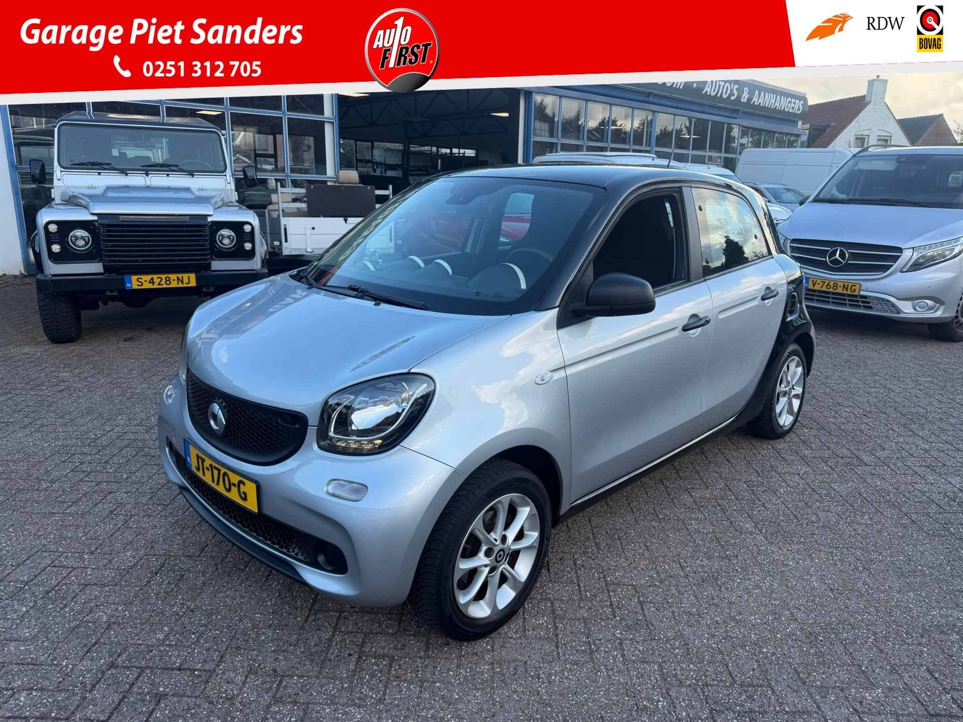 Smart Forfour 1.0 Pure I Automaat I Clima I Cruise I Bluetoo, Auto's, Automaat, Gebruikt, 4 stoelen, 905 kg