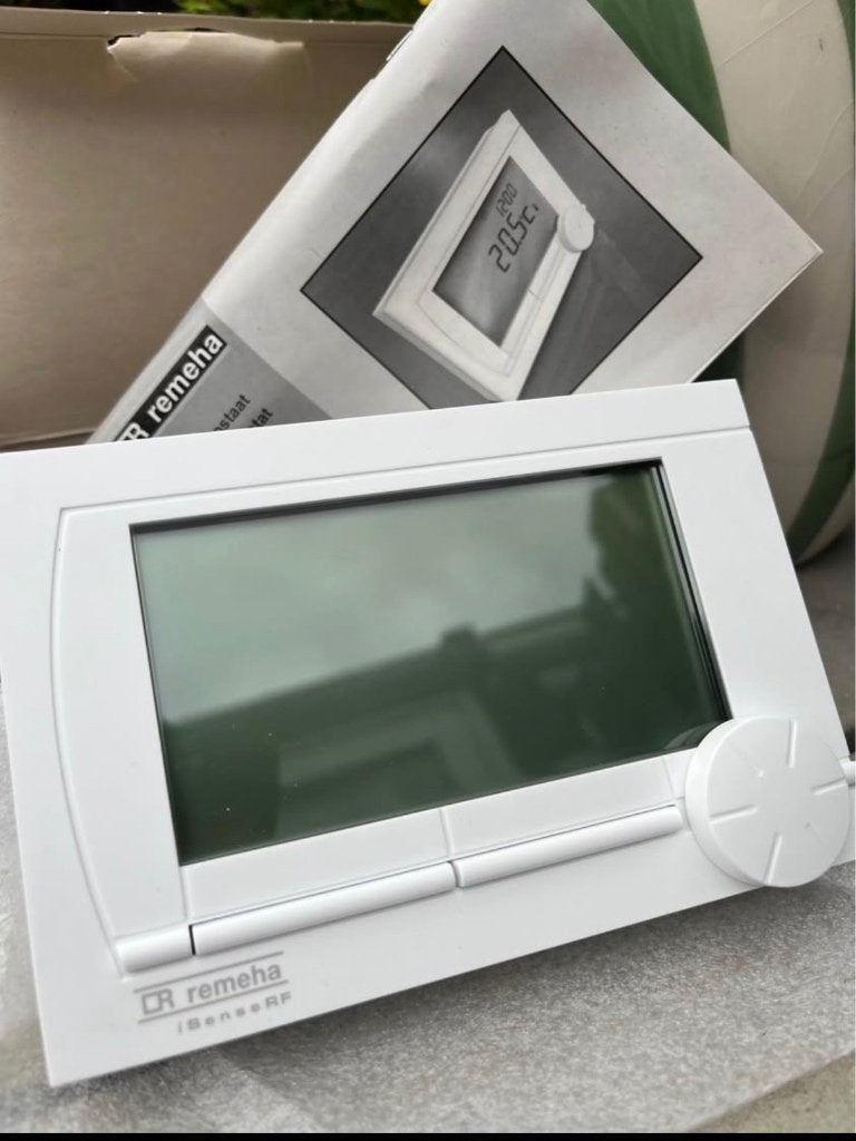 Remeha iSense Klokthermostaat RF, Doe-het-zelf en Verbouw, Ophalen, Nieuw