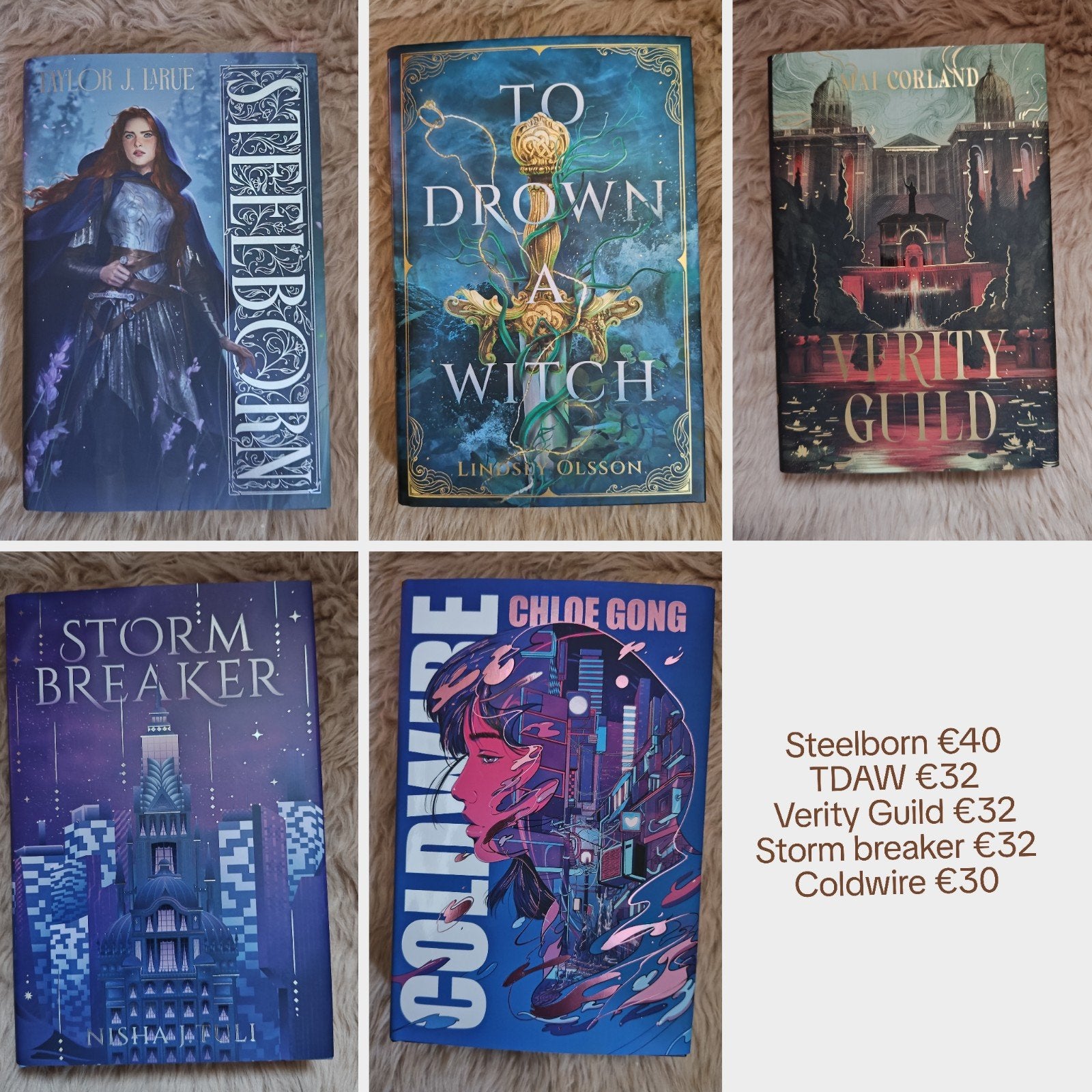 Diverse fairyloot boeken, Boeken, Fantasy, Ophalen of Verzenden, Zo goed als nieuw, Fairyloot