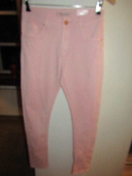 F433  MONDAY 36 nieuw label skinny jeans roze fit boyfriend, Monday, Verzenden, Nieuw, Roze