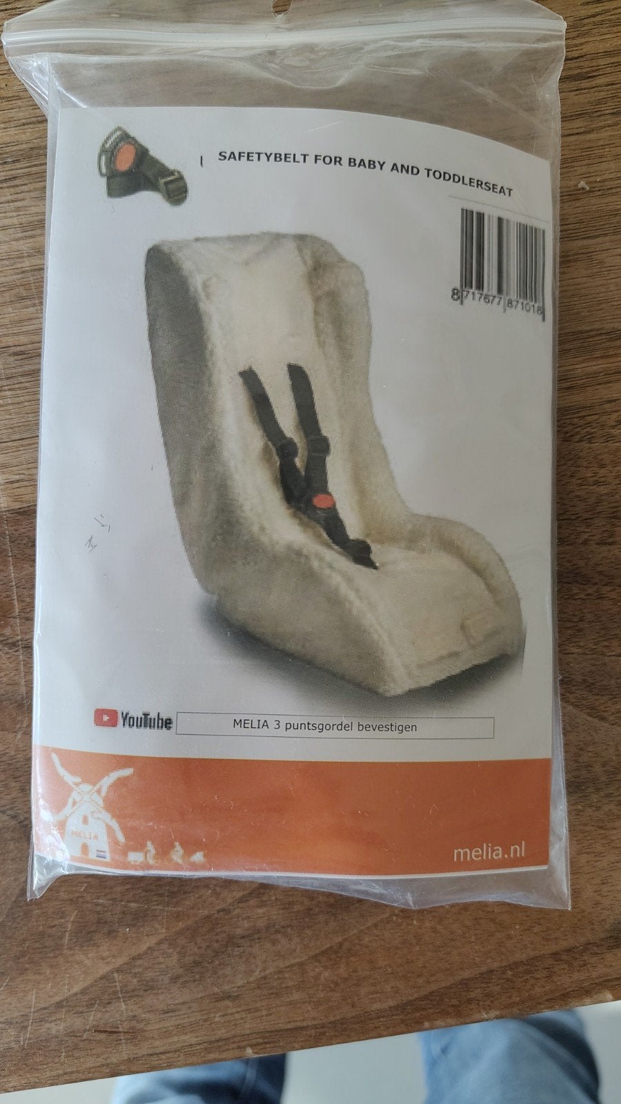 Melia 3-puntsgordel voor baby- en peuterzitje, Ophalen of Verzenden, Nieuw, 0 t/m 13 kg, Overige merken