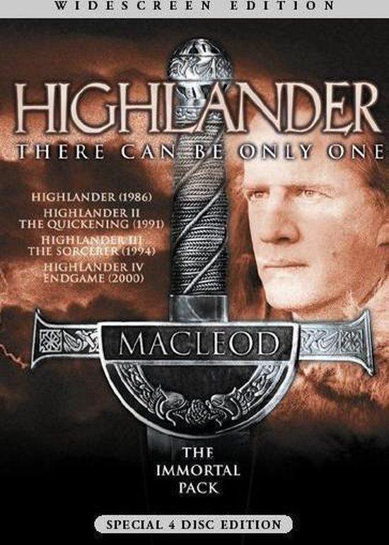 Highlander immortal pack - 4 disc, Vanaf 16 jaar, Verzenden, Zo goed als nieuw, Science Fiction