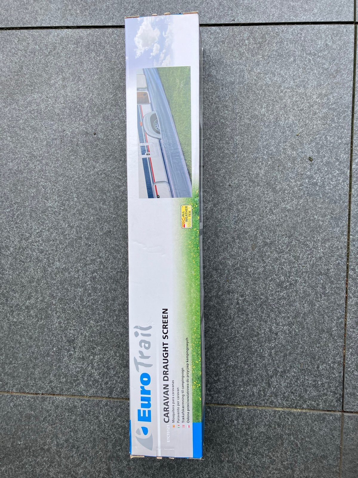 Euro Trail Caravan Tochtstrook 400 x 60 cm, Caravans en Kamperen, Caravan accessoires, Ophalen, Zo goed als nieuw