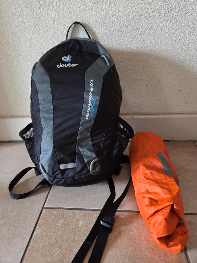 rugzak met regenhoes, Ophalen, Gebruikt, Rugzak