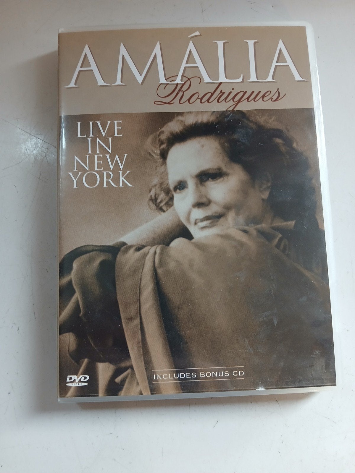 Amália Rodrigues - Live in New York DVD + Bonus CD, Alle leeftijden, Ophalen of Verzenden, Muziek en Concerten