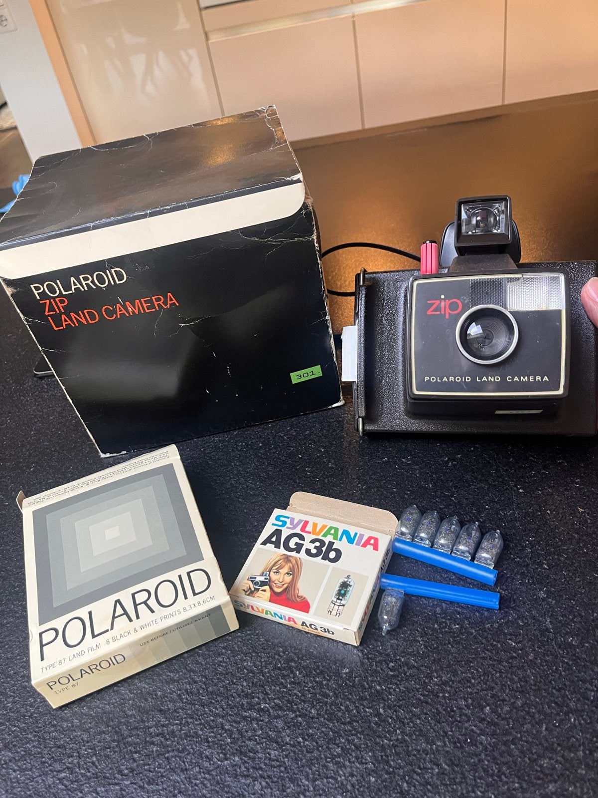 Polaroid Zip Land Camera met accessoires en originele doos, Ophalen of Verzenden, Gebruikt, Polaroid