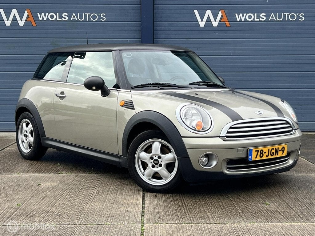 Mini Mini 1.4 One Pepper / AIRCO / NETJES / GOED ONDERHOUDEN, Auto's, Mini, Stof, 4 cilinders, 4 stoelen, Origineel Nederlands
