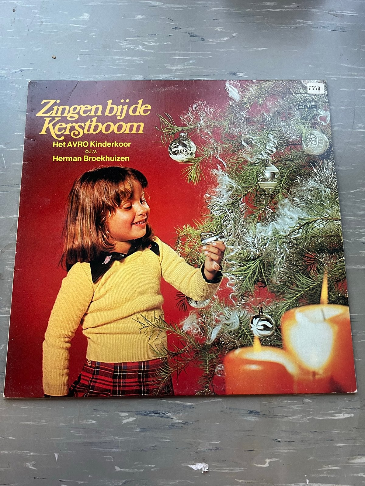 Zingen bij de Kerstboom - Het AVRO Kinderkoor LP, Ophalen of Verzenden, Gebruikt
