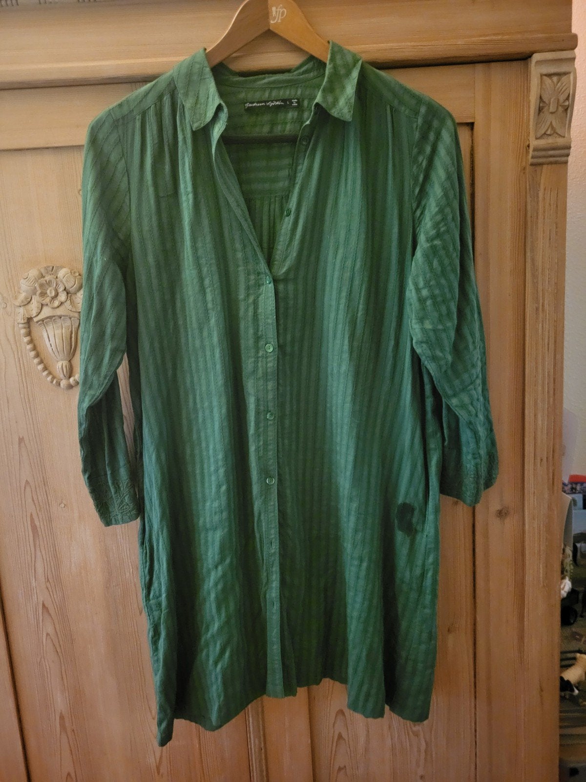 Gudrun Sjoden blouse maat L, Verzenden, Zo goed als nieuw, Maat 42/44 (L), Groen