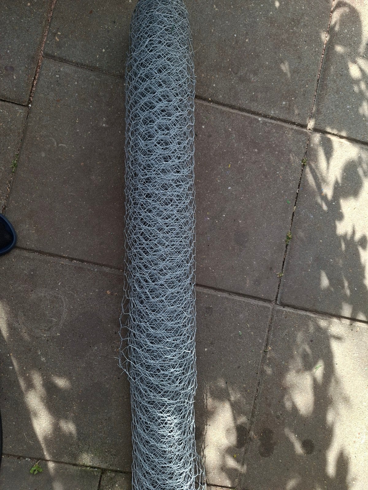 Gaasrol zeskant 100 cm breed, meer dan 5 meter over, Ophalen, Gebruikt