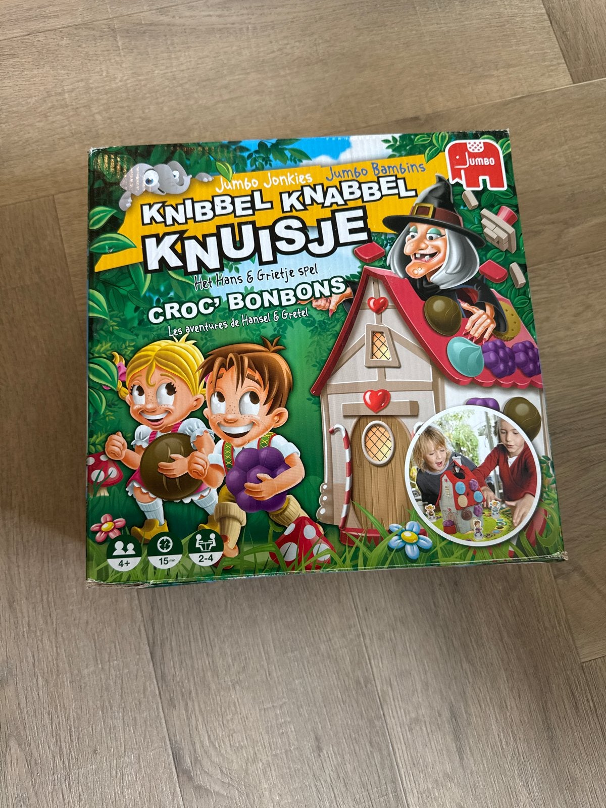 Knibbel Knabbel Knuisje: Het Hans & Grietje spel, Hobby en Vrije tijd, Gezelschapsspellen | Bordspellen, Drie of vier spelers