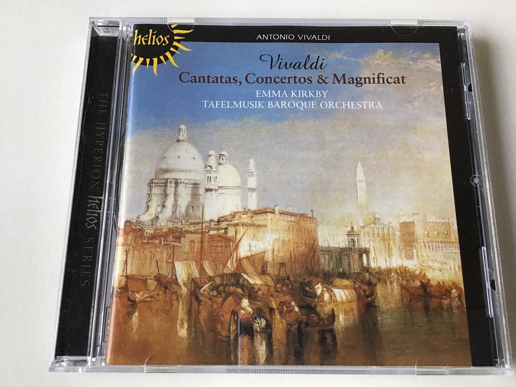 Vivaldi Cantatas, concertos & magnificat Emma Kirkby, Ophalen of Verzenden, Barok, Zo goed als nieuw, Orkest of Ballet