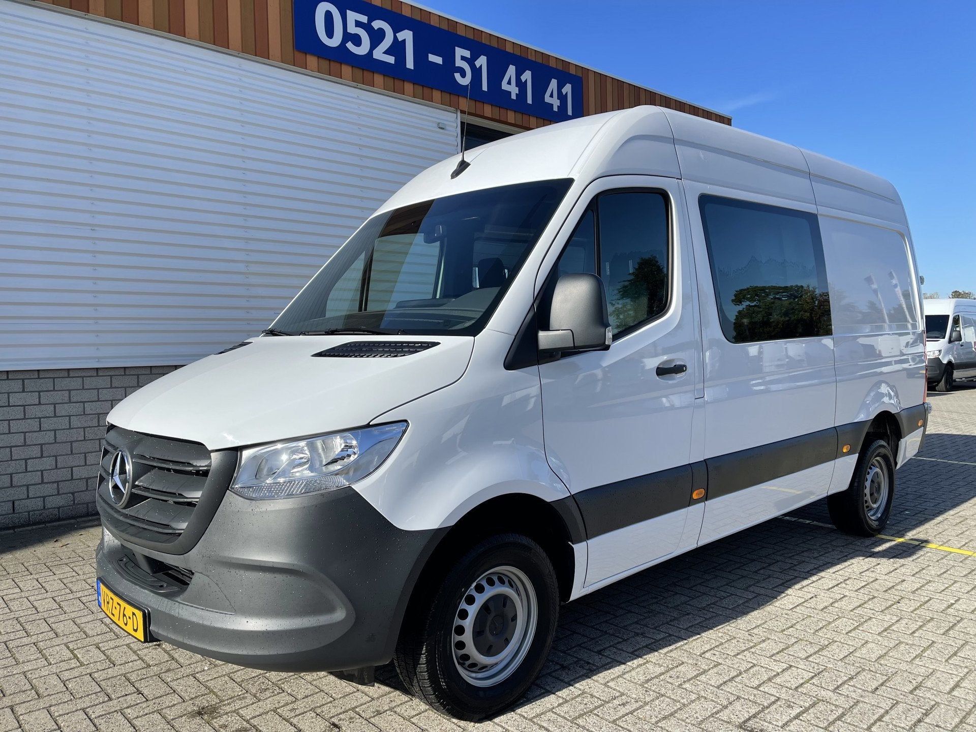 Mercedes-Benz Sprinter 317 1.9 CDI 170pk L2H2 DC 7 persoons, 2247 kg, Gebruikt, 4 cilinders, Met garantie (alle)