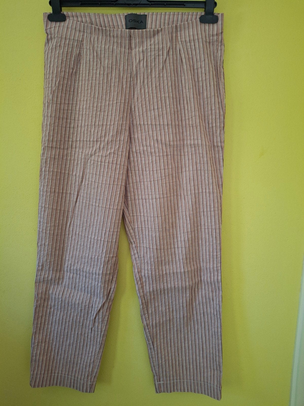 Oska gestreepte zomerse broek enkellengte 7/8 maat 3 = 40/42, Maat 38/40 (M), Overige kleuren, Kort, Ophalen of Verzenden