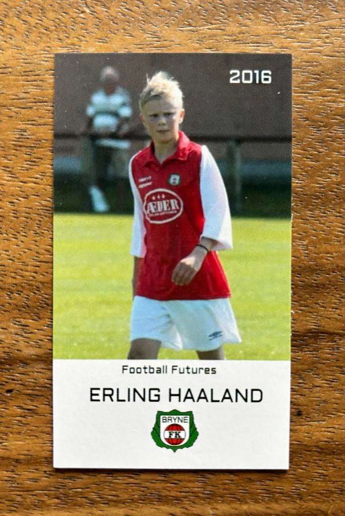 Erling Haaland Football Futures Spelerskaart 2016, Ophalen of Verzenden, Zo goed als nieuw, Buitenlandse clubs, Spelerskaart