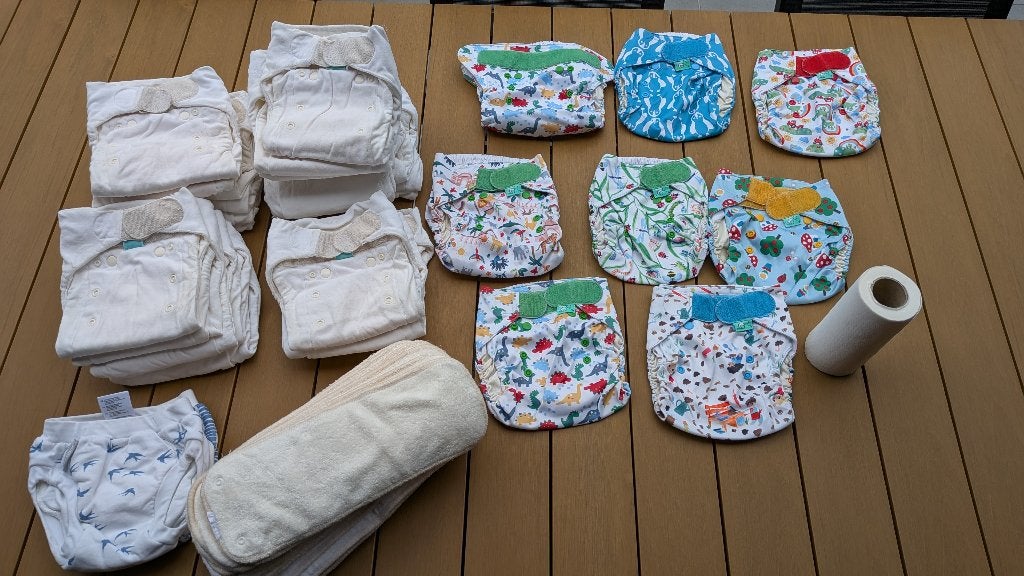 Wasbare luiers Totsbots Bamboozle, Kinderen en Baby's, Badjes en Verzorging, Ophalen, Gebruikt, Overige typen, Overige merken