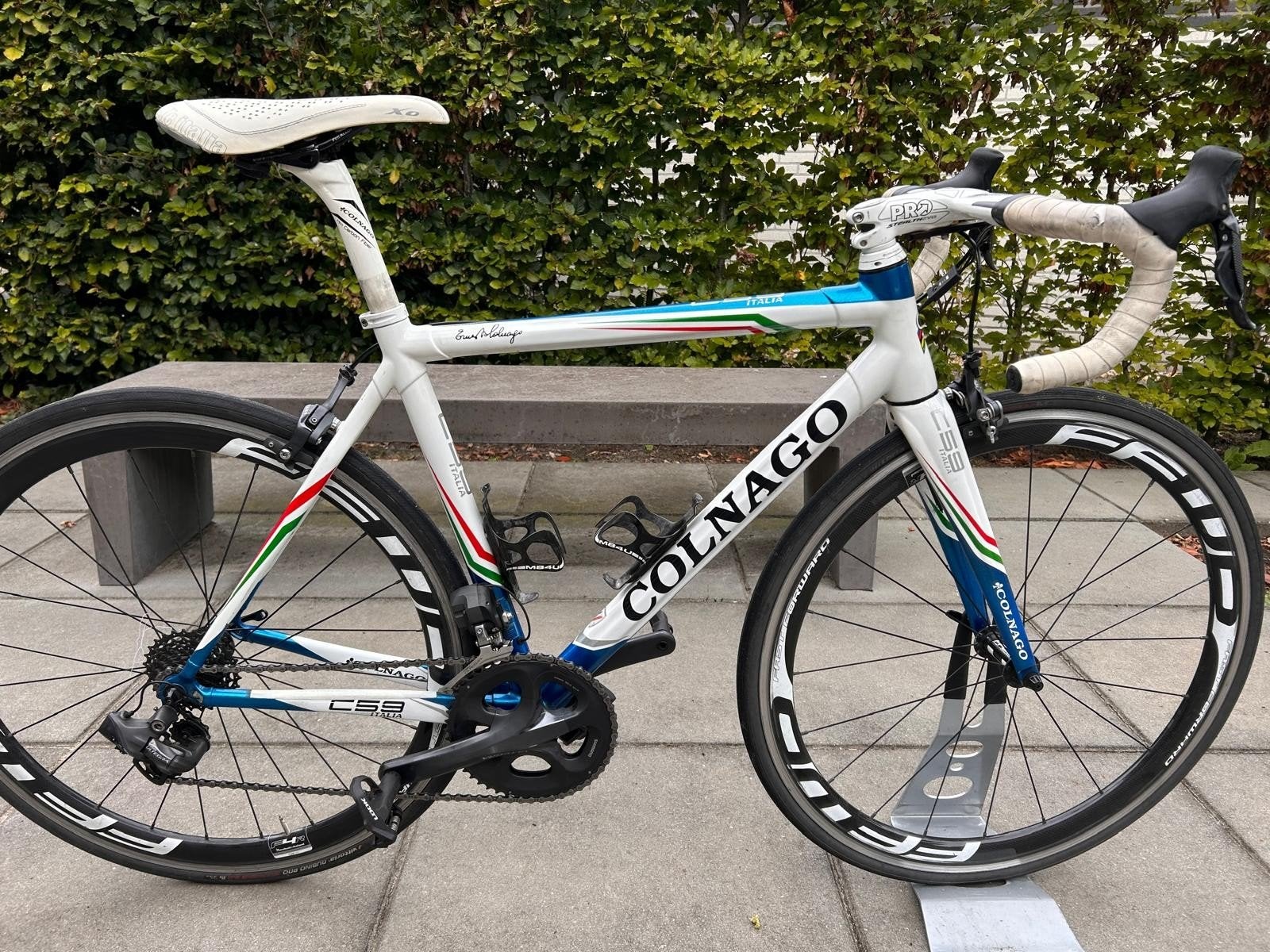 Colnago C59 Shimano Ultegra Di2 10 speed, Gebruikt, Carbon, 10 tot 15 versnellingen, 53 tot 57 cm