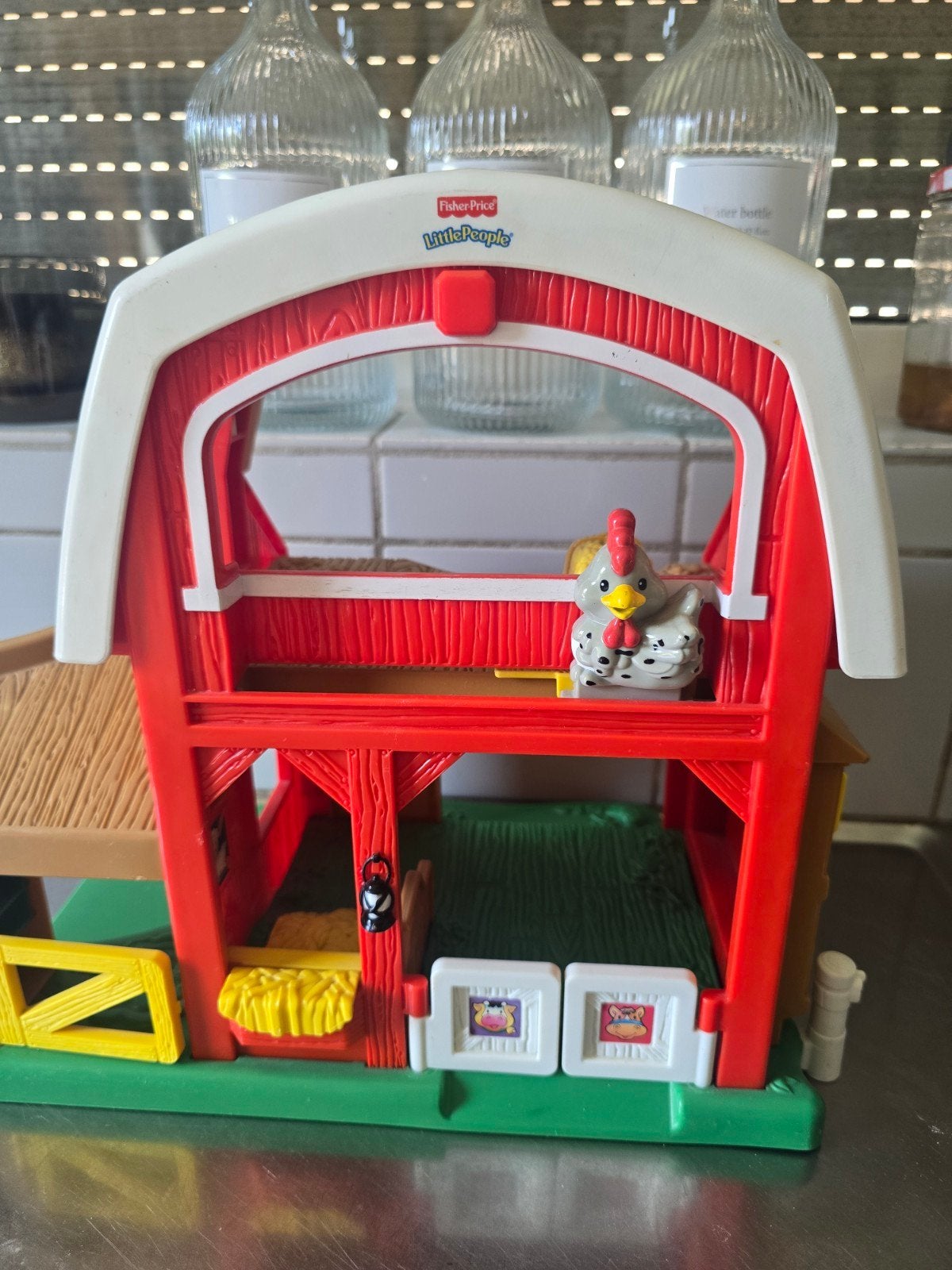 Boerderij Fisher Price met geluid, Ophalen, Gebruikt, Speelset, Met geluid