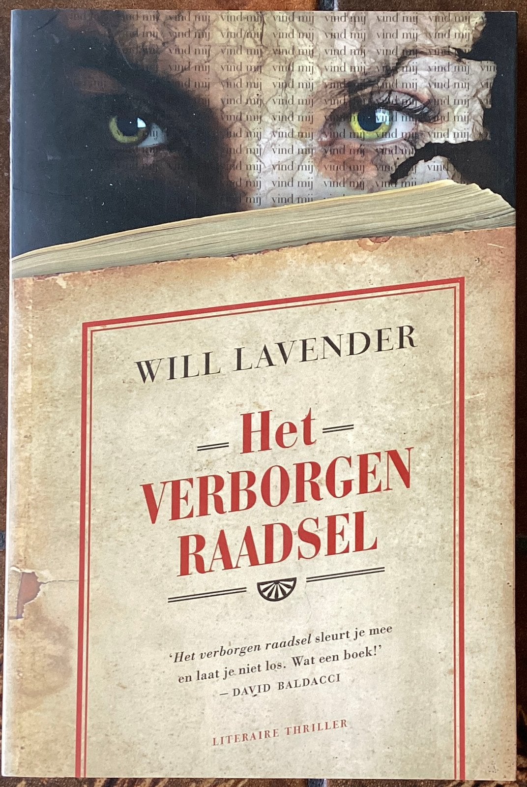 Thriller—Het Verborgen Raadsel—Will Lavender, Ophalen of Verzenden, Zo goed als nieuw