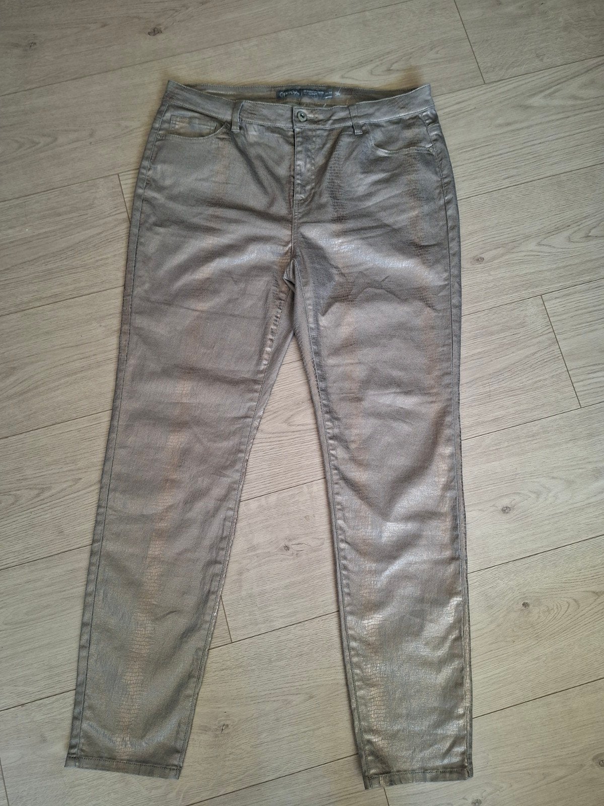 Geisha Skinny Broek Slangenprint Maat 44, Geisha, Maat 42/44 (L), Ophalen of Verzenden, Zo goed als nieuw