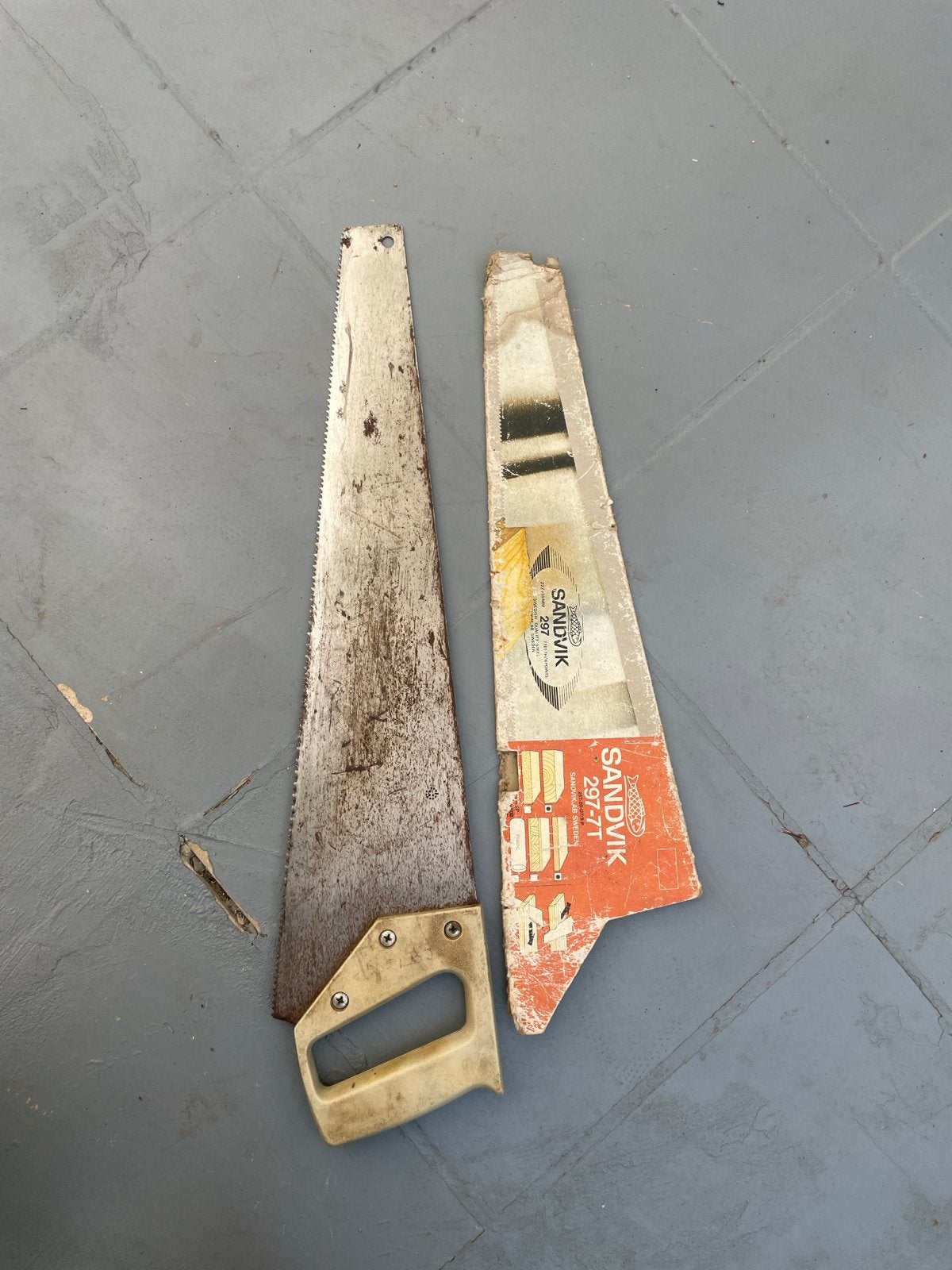 Sandvik Handzaag - Gebruikt, Ophalen, Gebruikt, Zaag, Overige merken