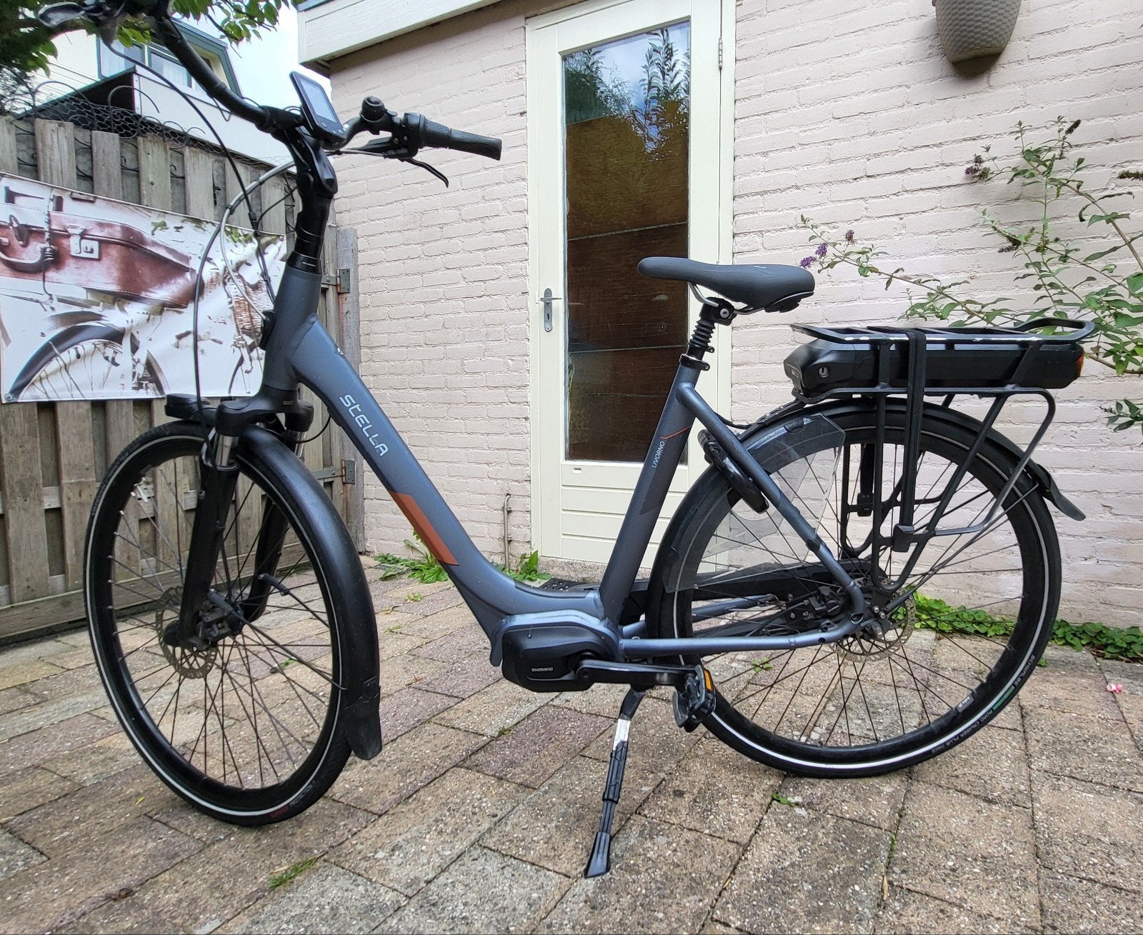 Stella elektrische fiets - Zo goed als nieuw, Zo goed als nieuw, 51 tot 55 cm, 50 km per accu of meer, Ophalen