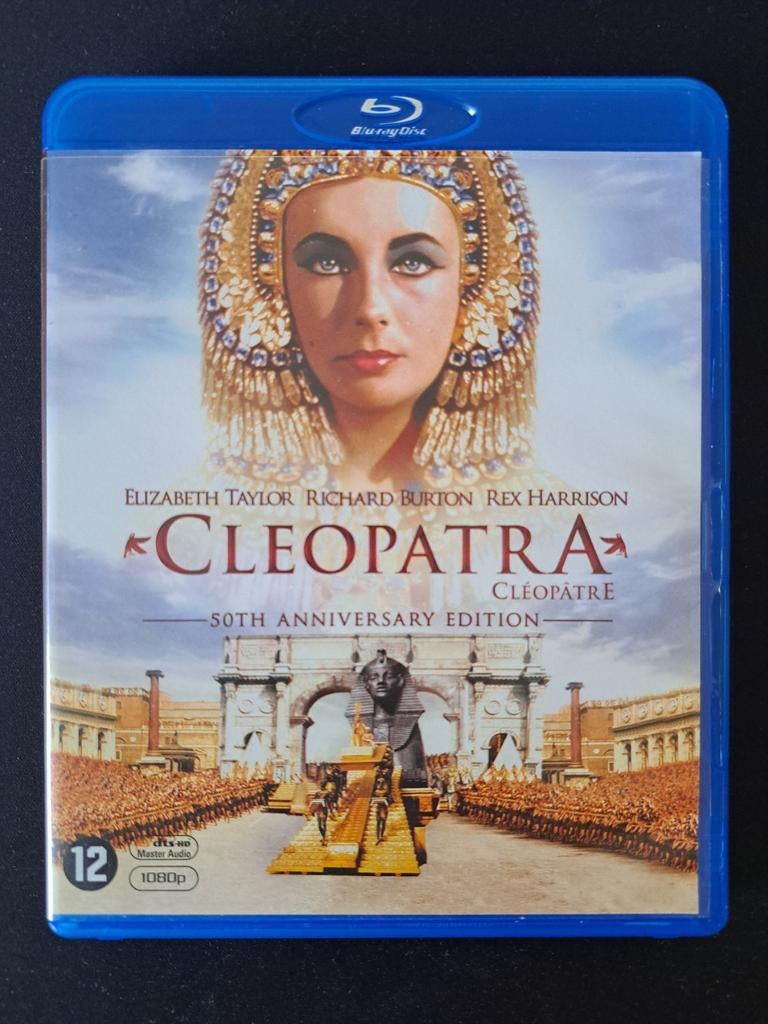 Cleopatra - 50th Anniversary Edition Blu-ray, Cd's en Dvd's, Ophalen of Verzenden, Zo goed als nieuw, Klassiekers