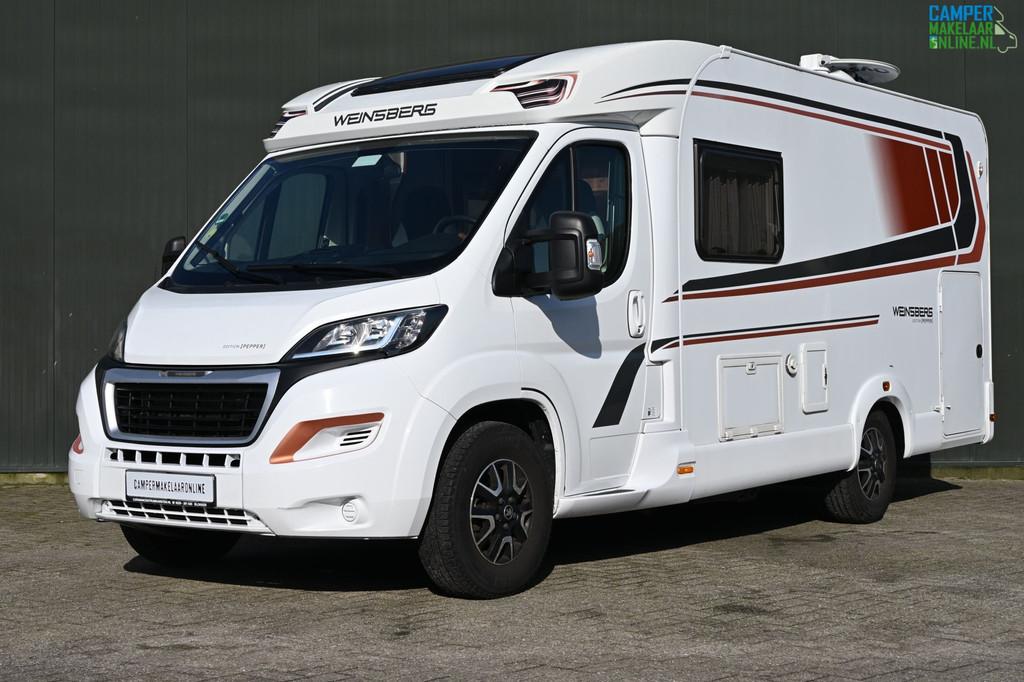 Weinsberg CaraCompact PEPPER 600 MEG Enk bedden Fietsdr, Caravans en Kamperen, Campers, Weinsberg, Tot en met 2, Bedrijf, Luifel
