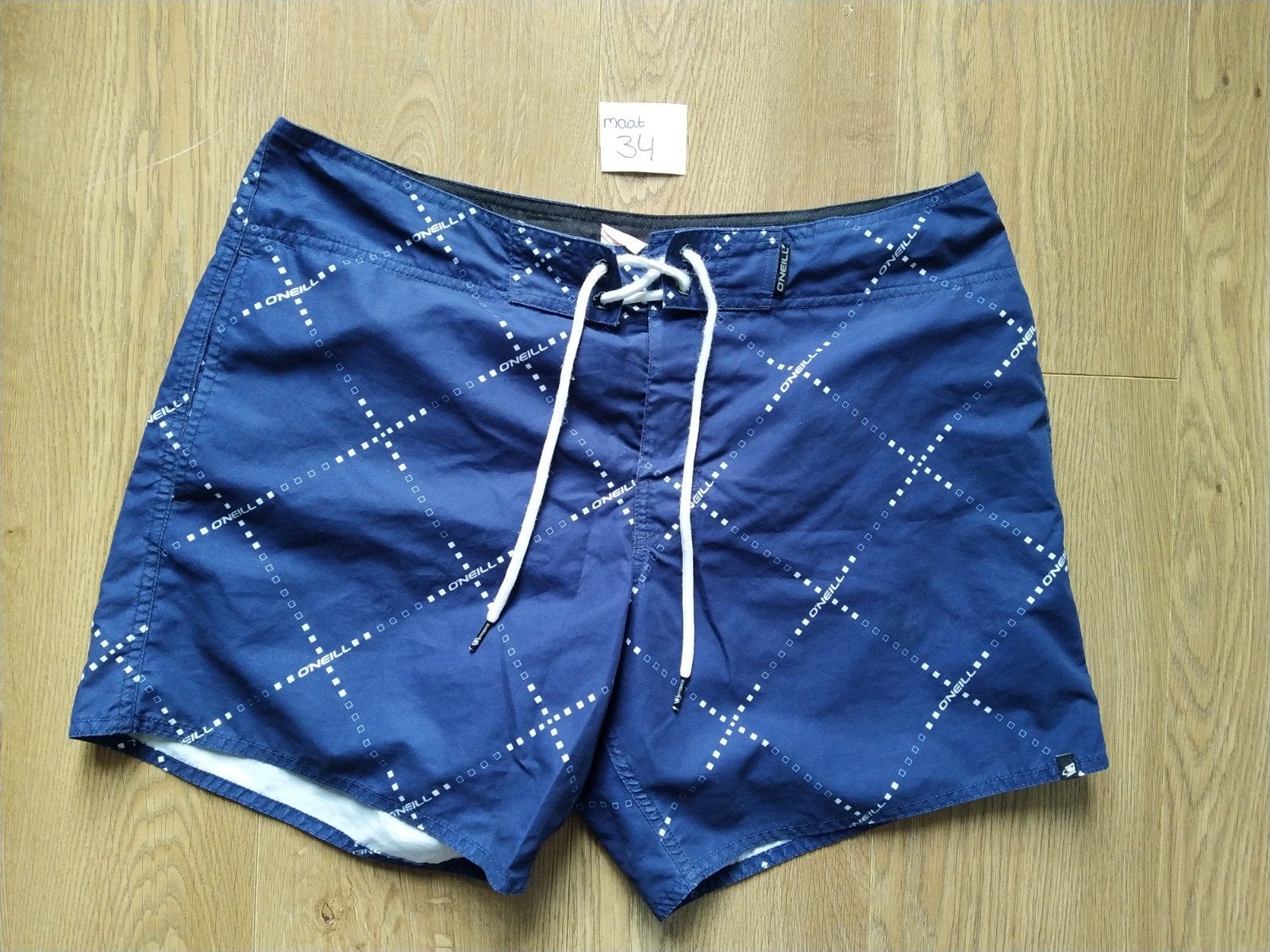O'Neill Zwemshort / zwembroek Maat 34 / L - Donker Blauw, Maat 52/54 (L), Blauw, O'Neill, Ophalen of Verzenden