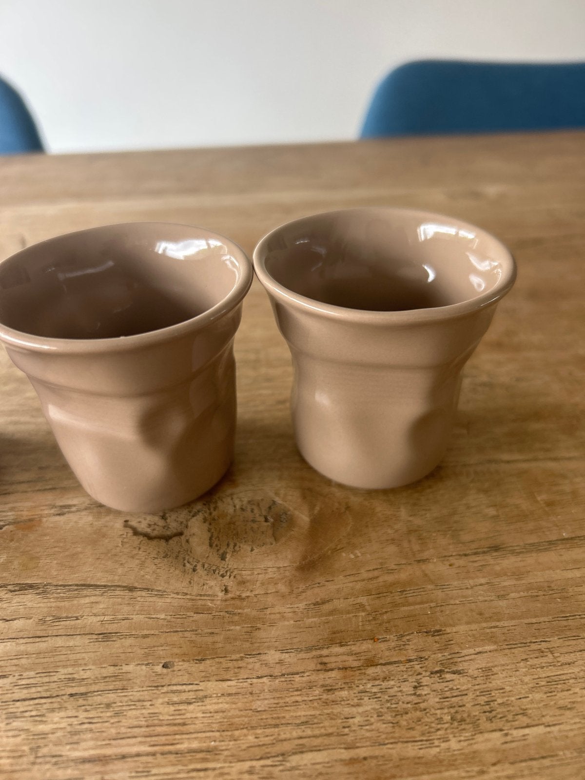 Bialetti mokken - Set van 6 kleurrijke kopjes, Gebruikt, Keramiek, Ophalen of Verzenden, Overige stijlen